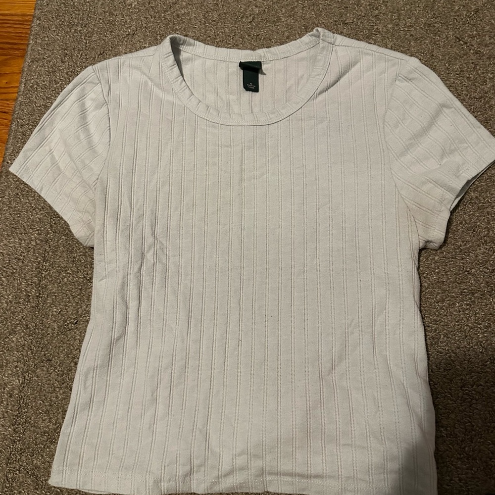 Light blue open back twist Wild Fable tee (size M)